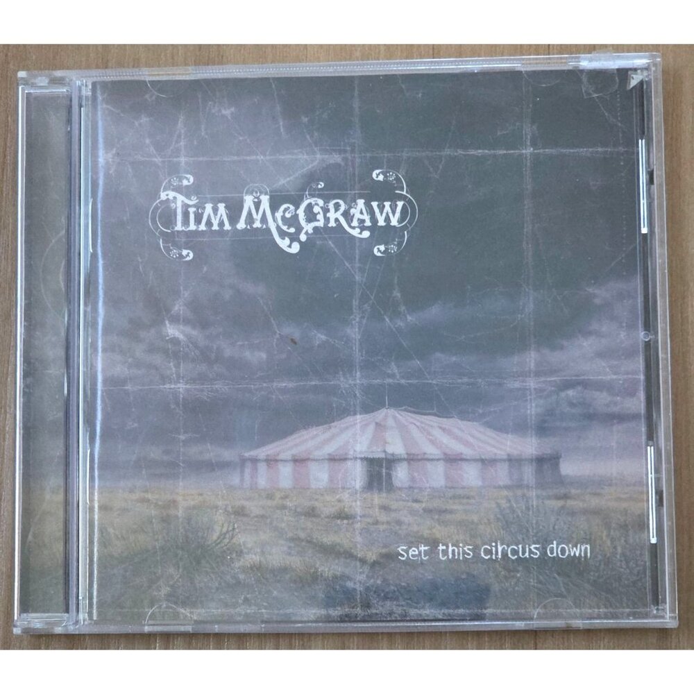 Tim McGraw  Set This Circus Down Vintage Country Music Disc (CD, 2001)